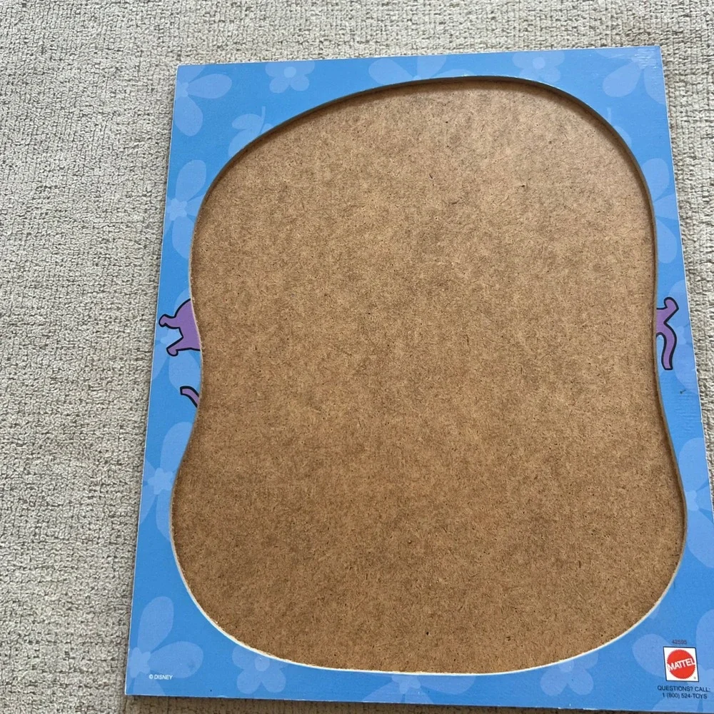 Vintage Disney Piglet Wooden Tray Puzzle Mattel 42595 Winnie the Pooh 7 Piece